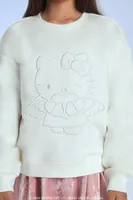 Girls Angel Hello Kitty Pullover (Kids) in Vanilla, 5/6