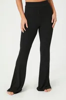 Women's Flare Pajama Pants in Black Small