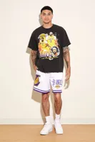 Men Anthony Davis Los Angeles Lakers Graphic Tee in Black, XXL