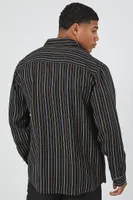 Men Striped Lyocell Shirt