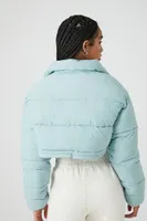 Women's Cropped Puffer Jacket