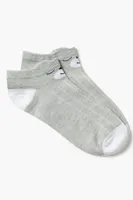 Sleeping Bear Ankle Socks in Grey