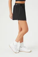 Women's Active High-Rise A-Line Skort in Black Medium