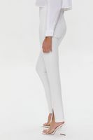 Women's Split Slim-Fit Pants