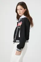 Women's World Champ Graphic Bomber Jacket