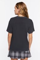 Women's New York City Graphic T-Shirt in Black Medium