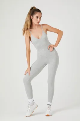 Women's Active Heathered Cami Jumpsuit Heather