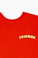 Kids Eternal Graphic T-Shirt (Girls + Boys) in Red, 11/12