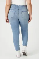 Women's Skinny High-Rise Jeans Medium Denim,