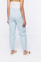 Women's Mid-Rise Cargo Joggers in Powder Blue Large