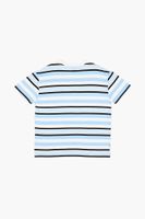 Kids Striped T-Shirt (Girls + Boys) in Blue, 9/10