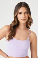 Women's Seamless Dual-Strap Bralette in Orchid Medium