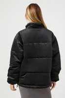 Women's Quilted Toggle Puffer Jacket