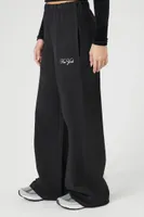 Women's Fleece New York Graphic Pants