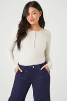 Women's Seamless Ribbed Knit Bodysuit