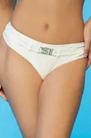 Women's Sports Illustrated Bikini Bottoms in Vanilla Large