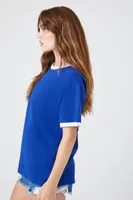 Women's Oversized Ringer T-Shirt Small