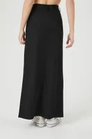 Women's Maxi Leg-Slit Skirt