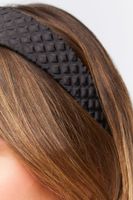 Textured Headband in Black