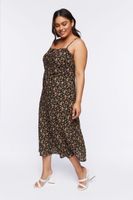 Women's Floral Print Maxi Dress