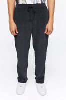 Men Ribbed Drawstring Pants