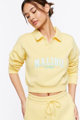 Women's Malibu Graphic Half-Button Pullover