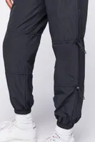 Women's Active Toggle Drawstring Joggers Black