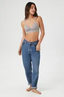 Women's Seamless Ruched Sweetheart Bralette in Castlerock Medium