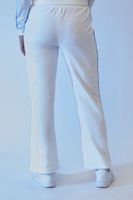 Women's FUBU Velour Pants in White Medium