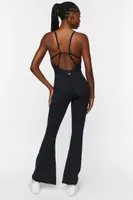 Women's Active Flare-Leg Cami Jumpsuit in Black Small