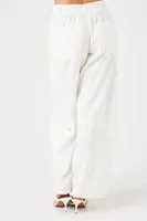 Women's Wide-Leg Cargo Pants in Vanilla Large