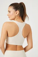 Women's Seamless Racerback Sports Bra in Birch Large