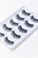 Dramatic Faux Lashes - 5 pack in Black