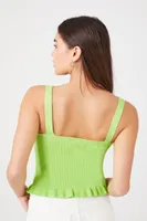 Women's Sweater-Knit Crop Top