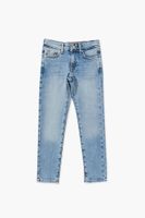 Kids Organically Grown Cotton Jeans (Girls + Boys) in Light Denim, 5/6