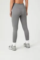 Women's Active Seamless Ruched Leggings Dark Grey