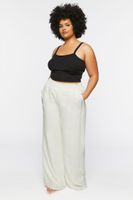 Women's Palazzo Pants in Vanilla, 0X