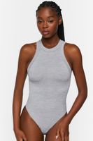 Women's Seamless Tank Bodysuit Heather Grey