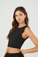 Women's Strappy Cutout Crop Top