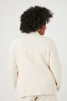 Women's Crinkled Double-Breasted Blazer