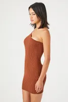 Women's Contour One-Shoulder Mini Dress