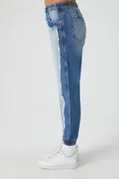 Women's Reworked Denim Joggers in Denim Medium