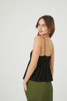 Women's Loop-Knit Flounce Cami