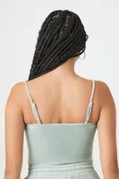 Women's Velour Cami Bodysuit