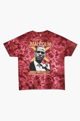 Men Tie-Dye Malcolm X Graphic Tee