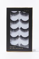 Dramatic Faux Lashes - 5 pack in Black