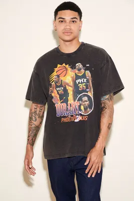 Men Kevin Durant Phoenix Suns Graphic Tee in Black Large