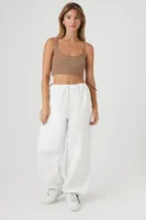 Women's Cropped Scoop Cami Medium