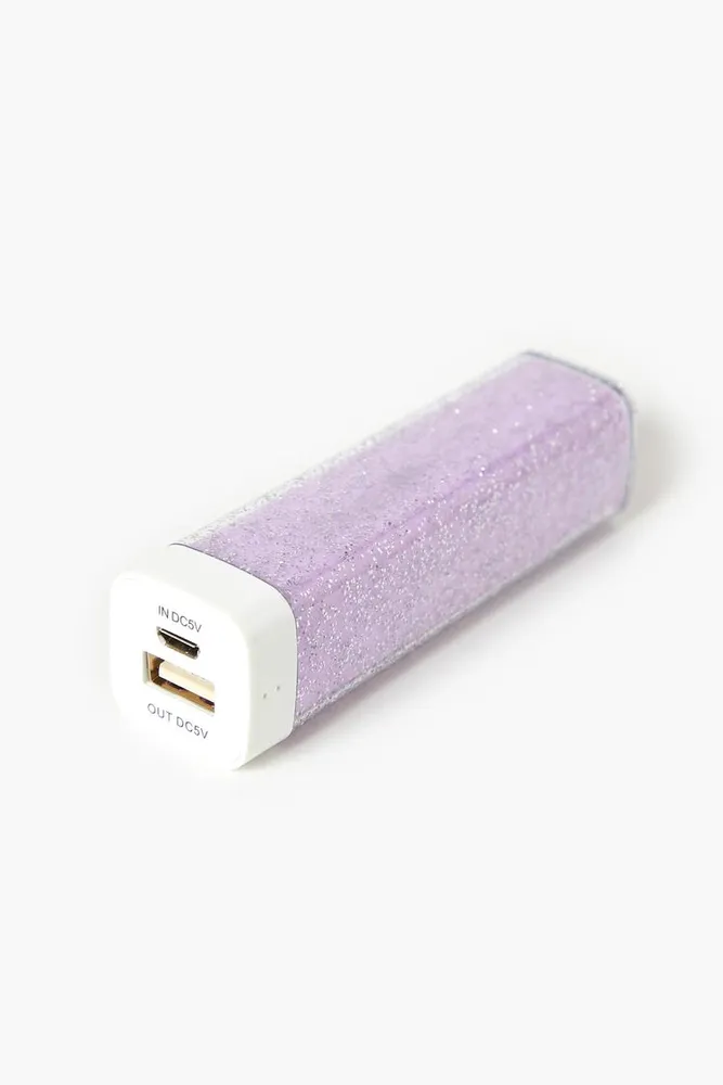 Charging Power Bank Set in Purple