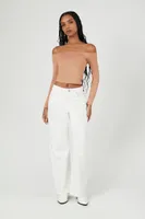 Women's Contour Off-the-Shoulder Crop Top